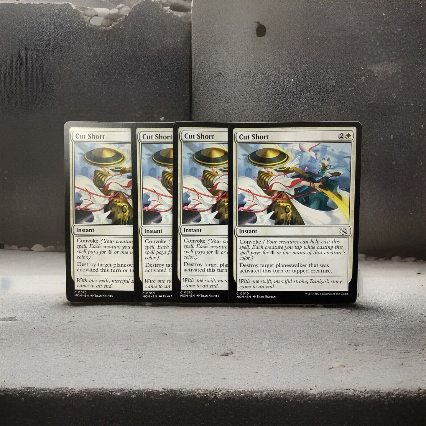 Cut Short MOM 010 regular finish playset from March of the Machine.