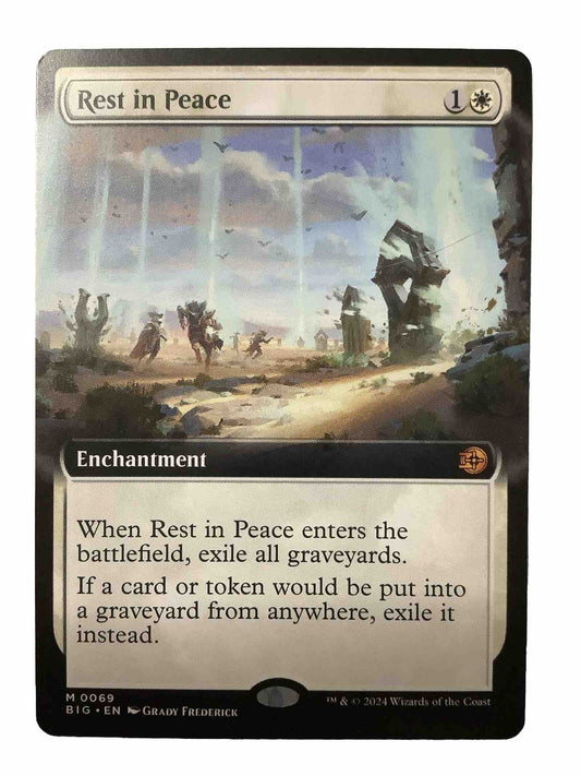 MTG BIG: Rest In Peace (Enchantment) Extended Art Mythic 0069