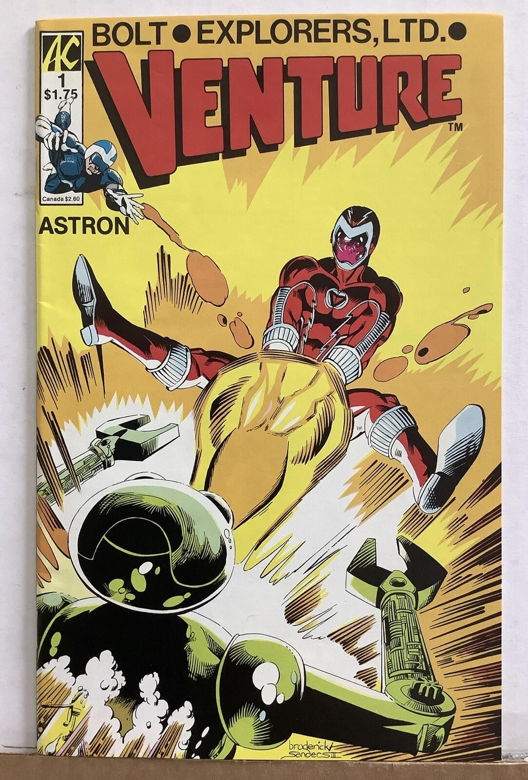 Venture Comics Lot (3 Issues) — Bolt, Explorers Ltd. Sci-Fi Series