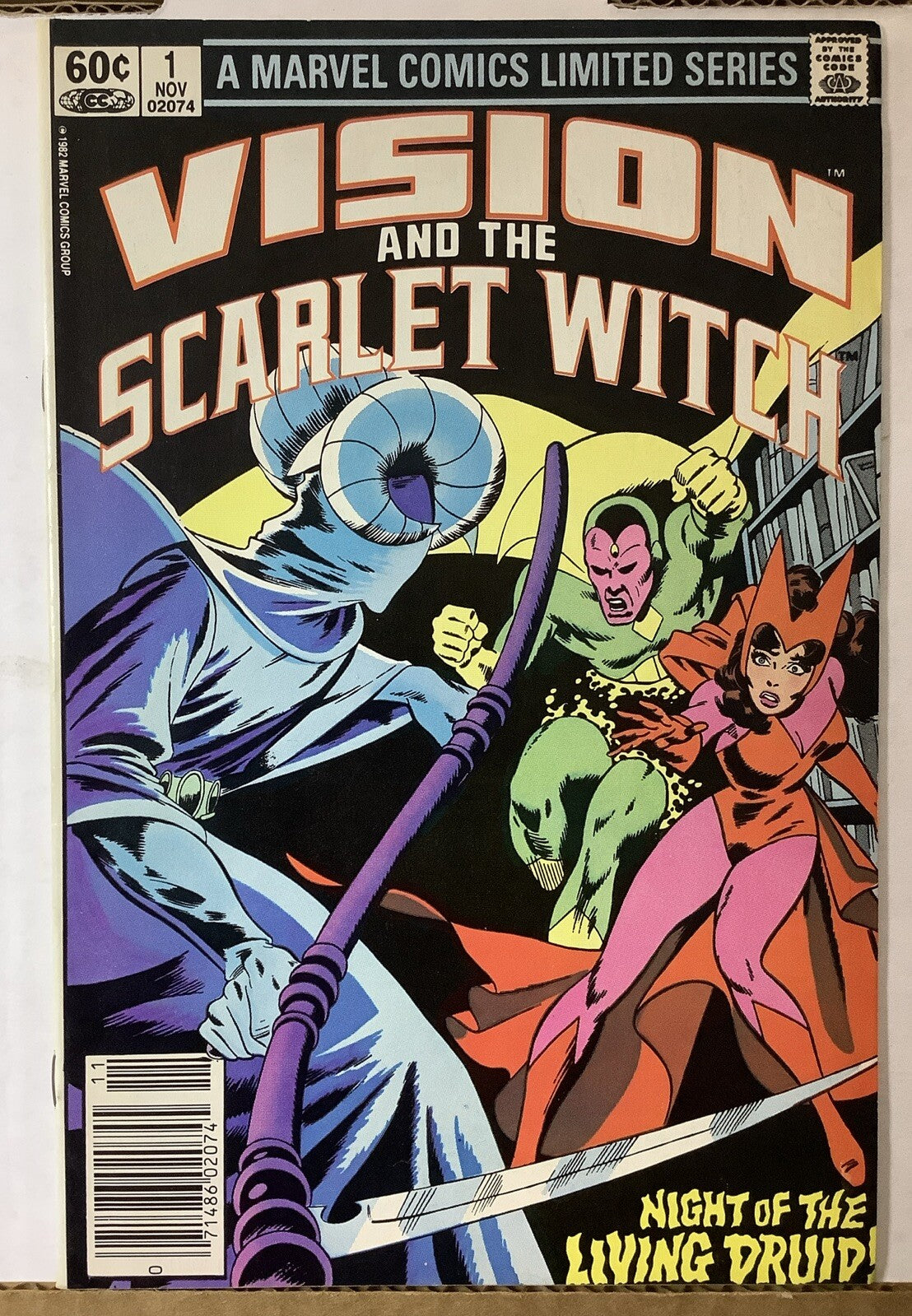 Vision and the Scarlet Witch #1 Marvel Comics 1982 limited series cover