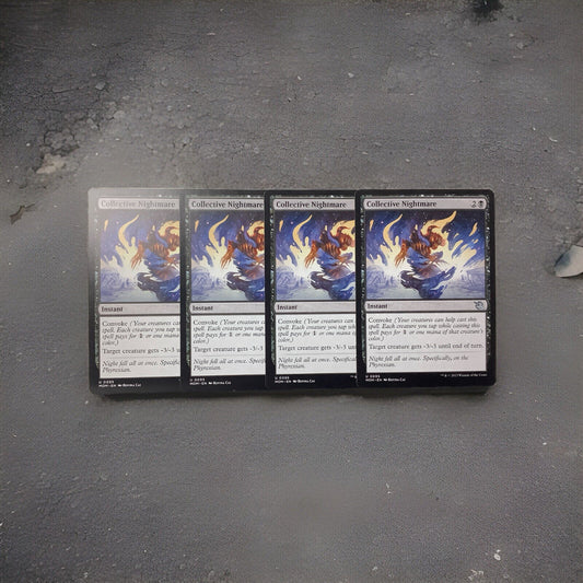 Collective Nightmare MOM 095 x4 regular finish MTG instant playset
