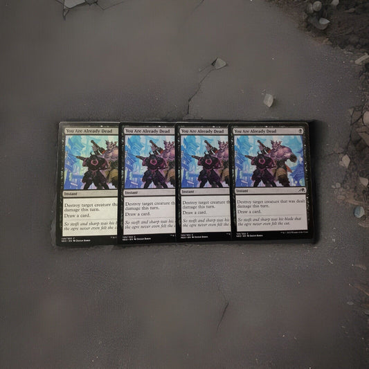You Are Already Dead instant card bundle from MTG Kamigawa Neon Dynasty