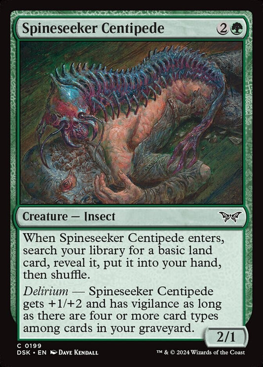 MTG DSK: Spineseeker Centipede (Creature Insect) Regular Common 0199