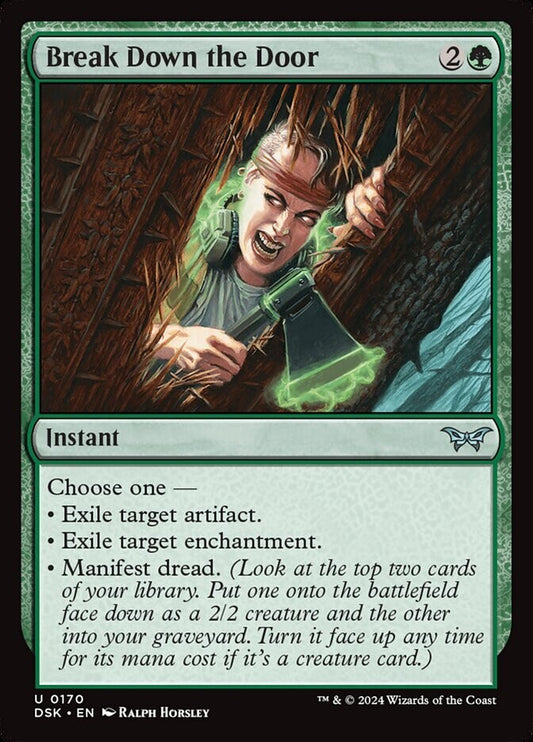 MTG DSK: Break Down the Door (Instant) 0170 Duskmourn: House of Horror Regular