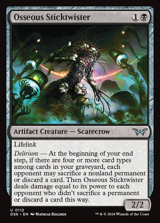 Osseous Sticktwister DSK 112 regular finish Magic the Gathering card
