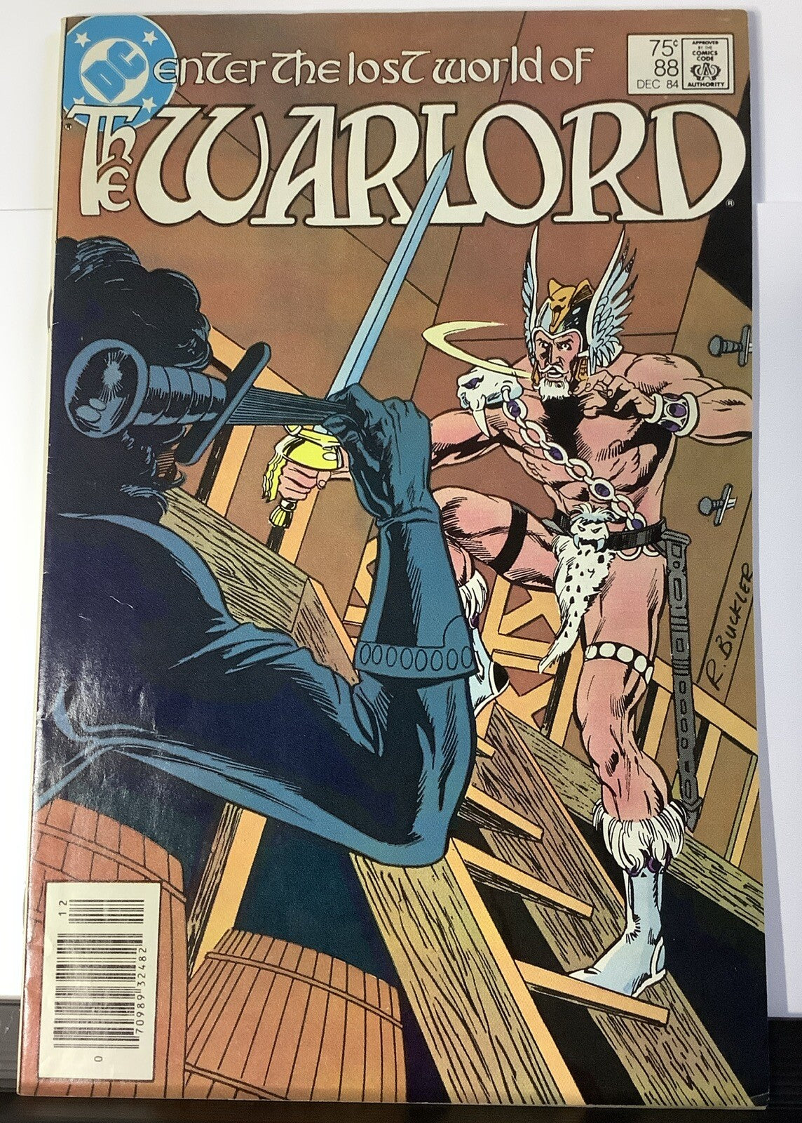 Warlord #88 (1984) – DC Comics Newsstand Edition