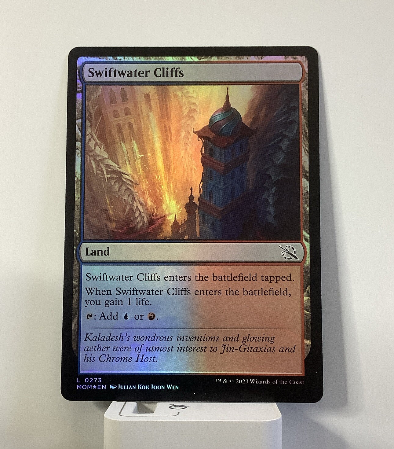 Swiftwater Cliffs MOM 273 Foil from March of the Machine.