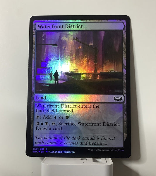 MTG SNC: Waterfront District (Land) 259 Streets of New Capenna Foil