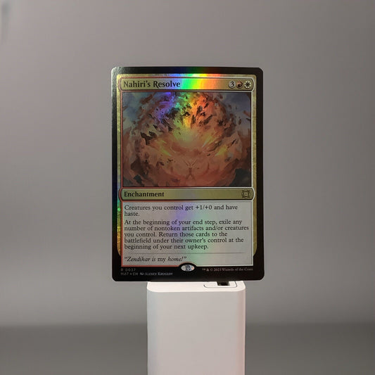 Nahiri's Resolve — March of the Machine The Aftermath — Foil Rare — DM Vault Co.
