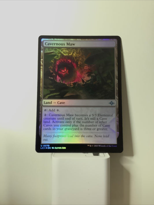 MTG LCI: Cavernous Maw The Lost Caverns of Ixalan Regular 0270 Foil