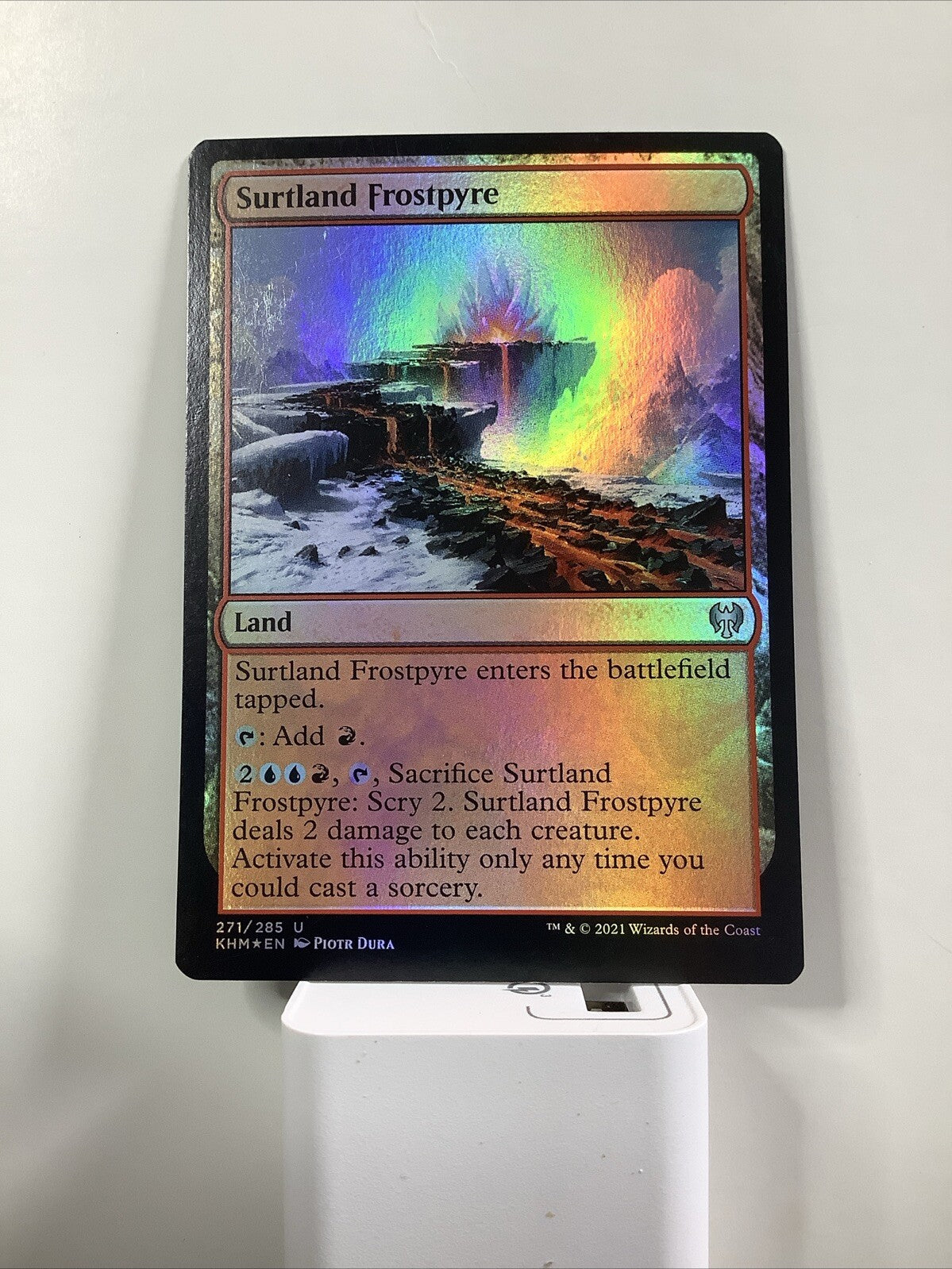 Surtland Frostpyre KHM #271 Foil from Kaldheim.