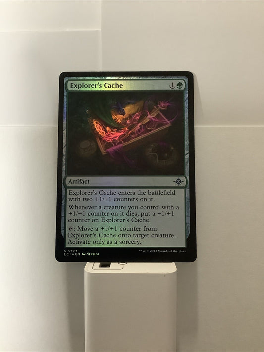 MTG LCI: Explorer's Cache (Artifact) Uncommon 0184 Foil