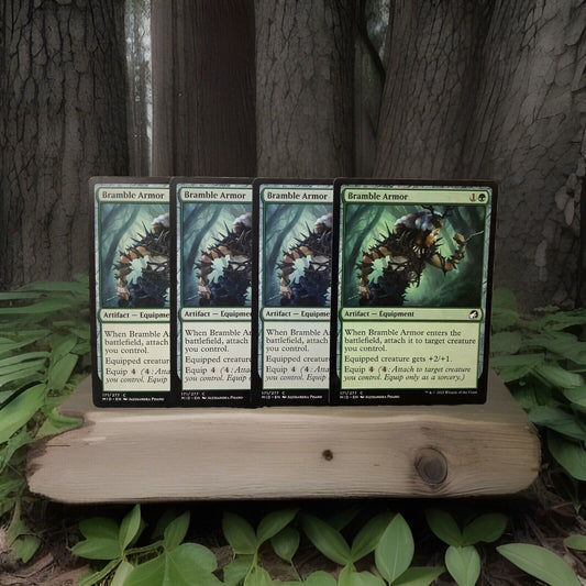 MTG MID: X4 Bramble Armor (Artifact Equipment) Common 171/277