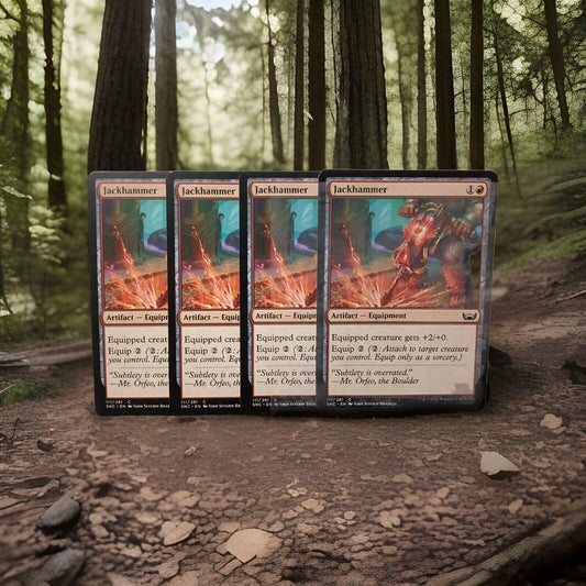 MTG SNC: X4 Jackhammer (Artifact Equipment) Streets of New Capenna Regular