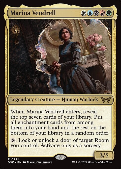 Marina Vendrell legendary creature MTG Duskmourn
