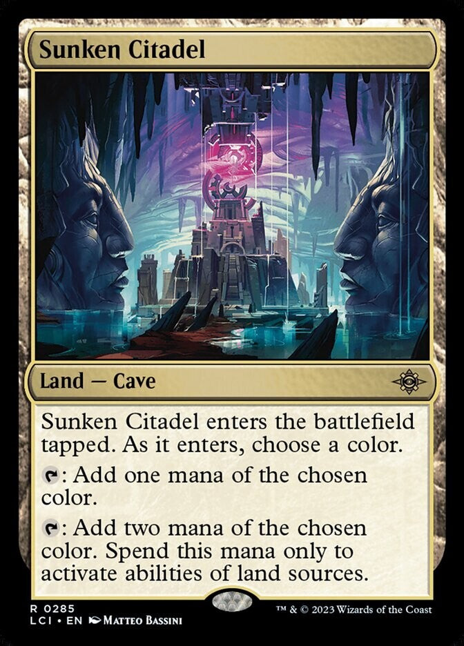 Magic: The Gathering Sunken Citadel  card – MTG single