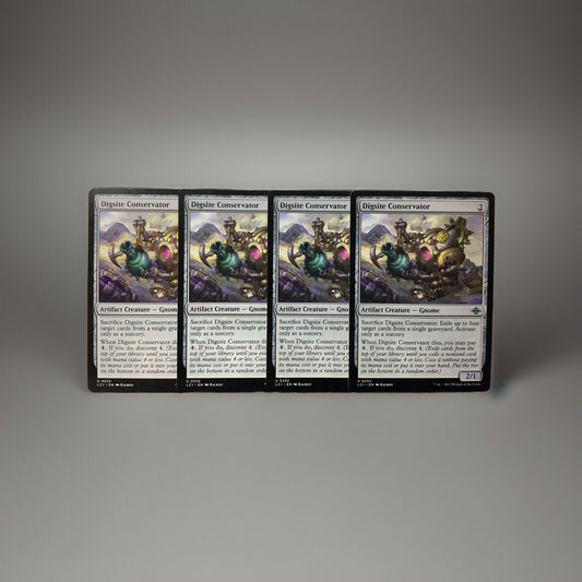 x4 Digsite Conservator LCI #252 MTG Cards DM Vault Co