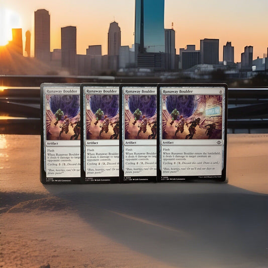 MTG LCI: X4 Runaway Boulder (Artifact) Lost Caverns of Ixalan Regular 259