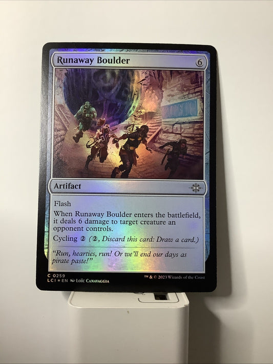 MTG LCI: Runaway Boulder (Artifact) Lost Caverns of Ixalan Regular 259 Foil