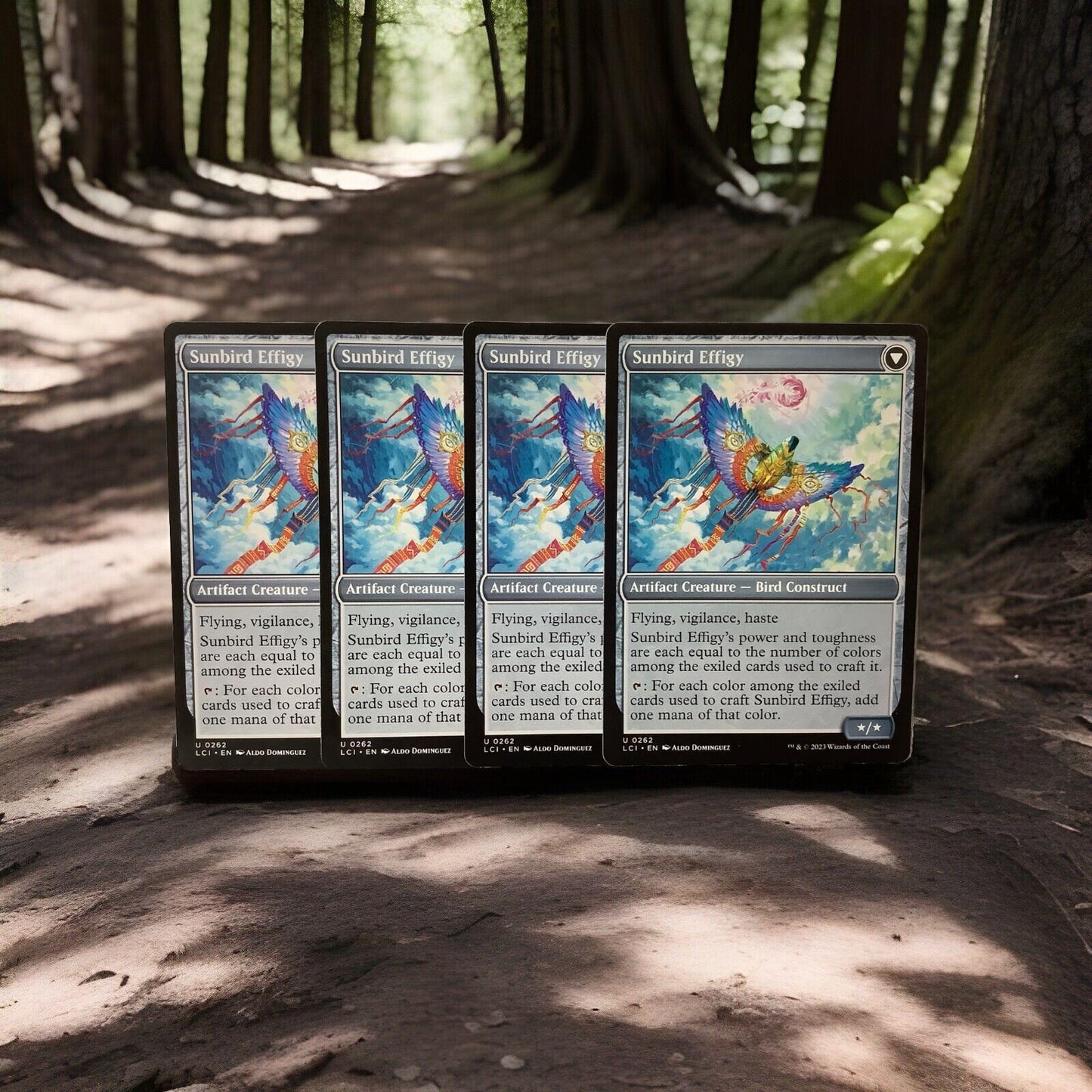 MTG LCI: Sunbird Standard  Sunbird Effigy (Artifact Creature) Uncommon 262