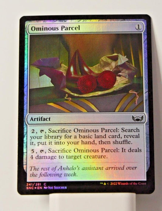 MTG SNC: Ominous Parcel (Artifact) Streets of New Capenna Foil 241