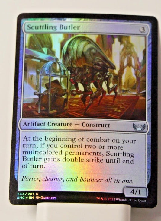 Scuttling Butler — Streets of New Capenna — Foil Uncommon — 244
