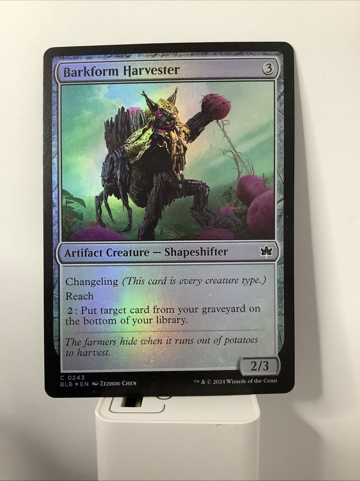 Barkform Harvester — Bloomburrow — Foil Common — 243
