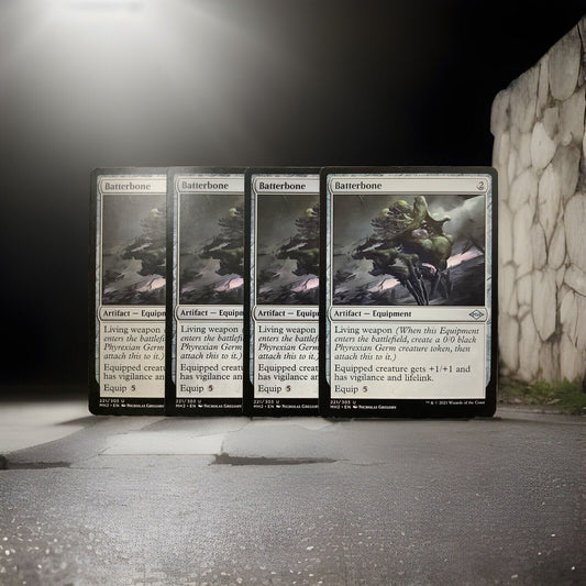 MTG MH2: X4 Batterbone (Artifact Equipment) Modern Horizons 2 Regular 221
