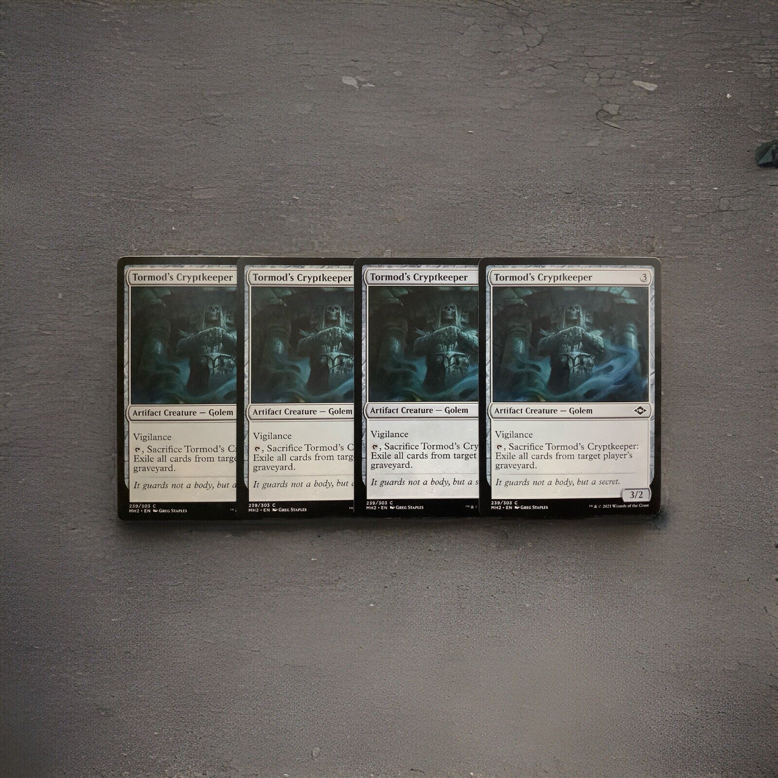Tormod's Cryptkeeper — Modern Horizons 2 — Common Artifact Creature — 239
