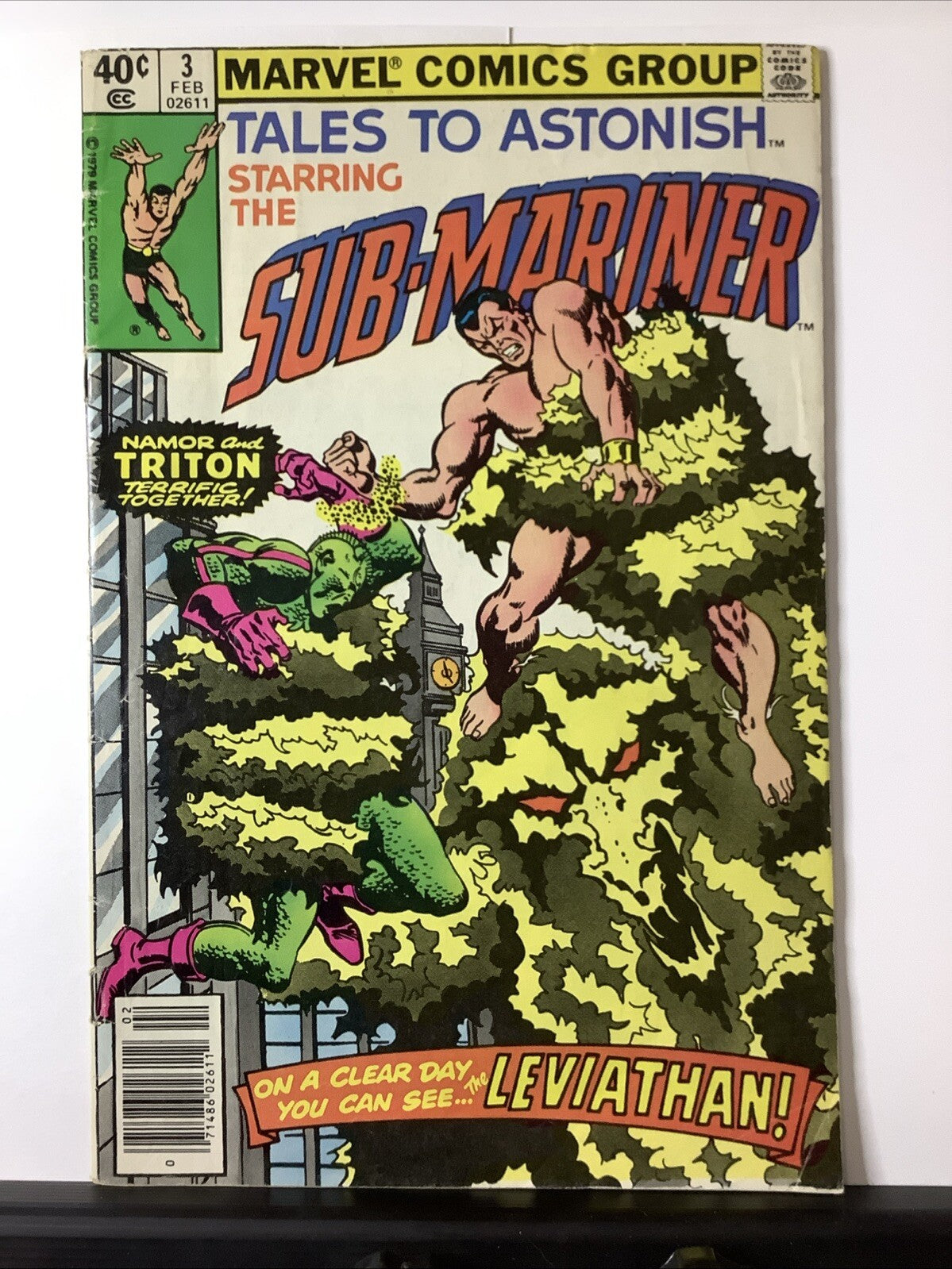 Tales to Astonish #3 comic book cover (Marvel Comics 1979)
