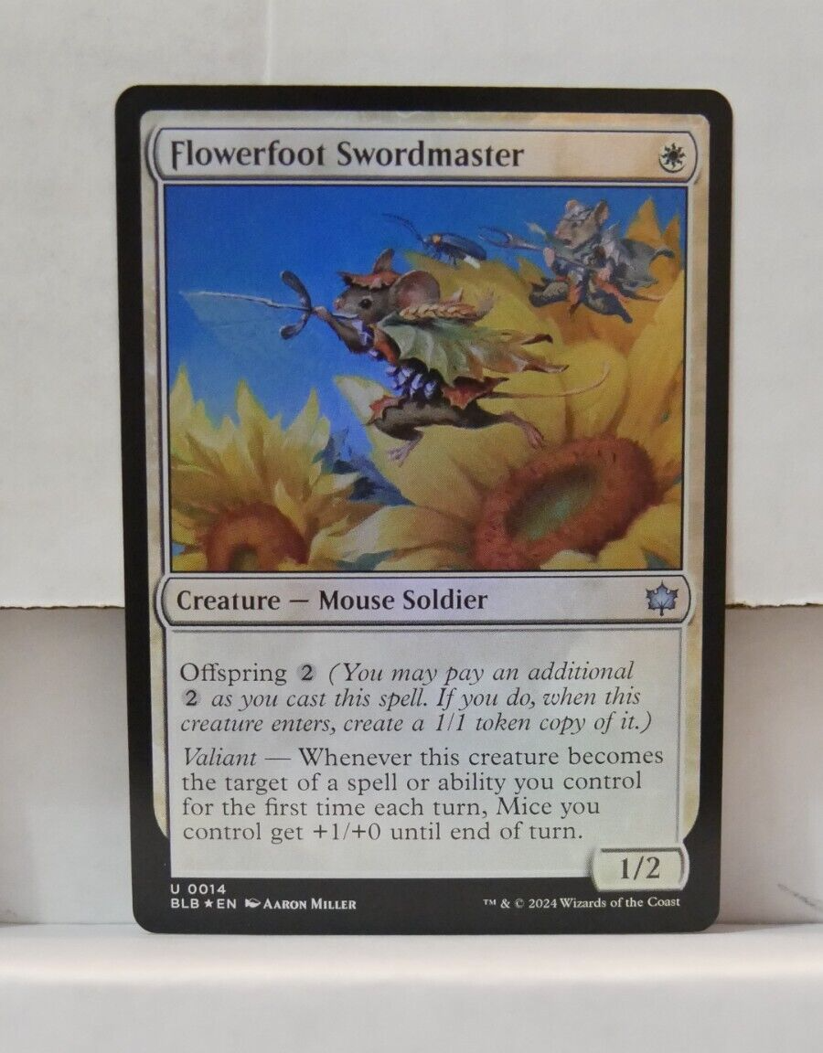 MTG Bloomburrow White Foil C/UNC Pick Your Card NM