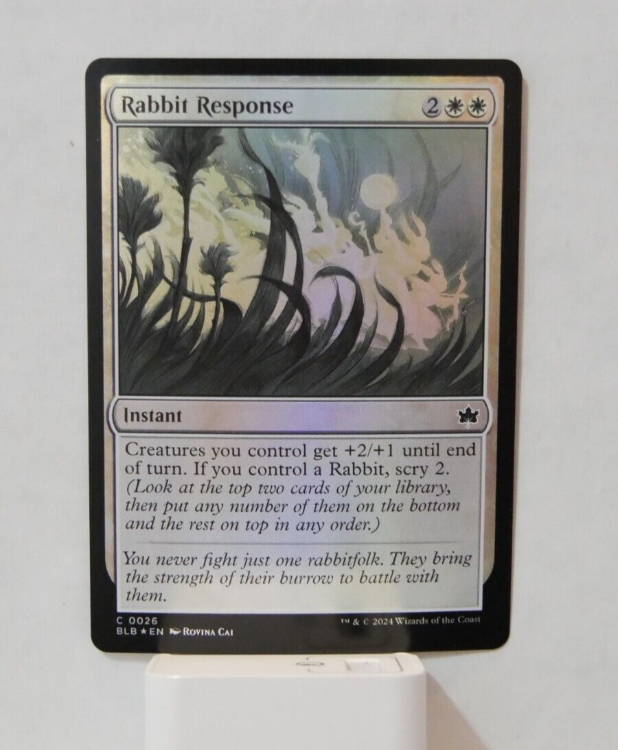 MTG Bloomburrow White Foil C/UNC Pick Your Card NM