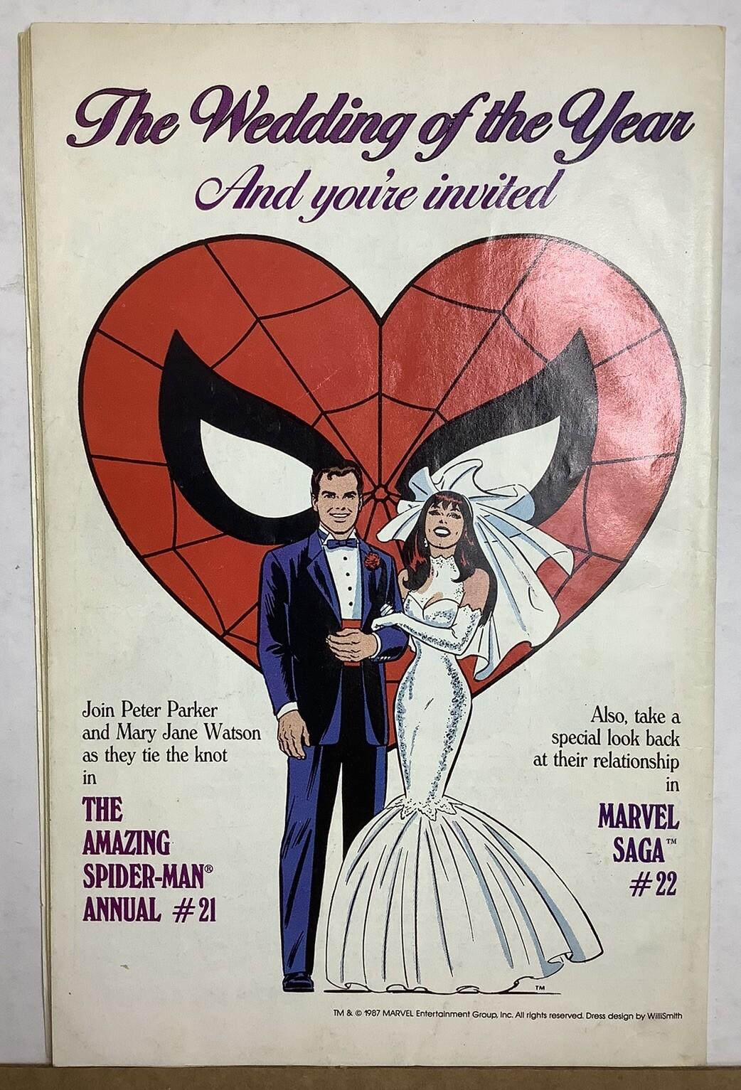 Web of Spider-Man #30 (Marvel Comics September 1987) Hobgoblin/Rose/Kingpin