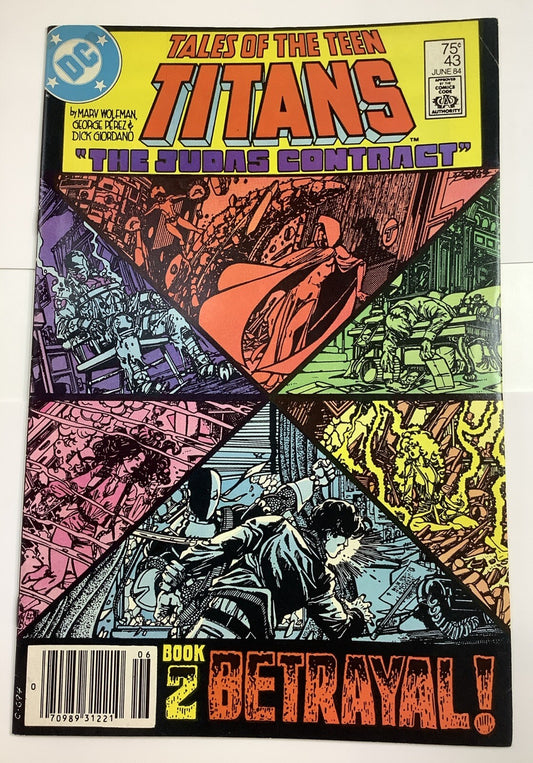 Tales of the Teen Titans #43 (1984) — Newsstand Edition — DC Comics
