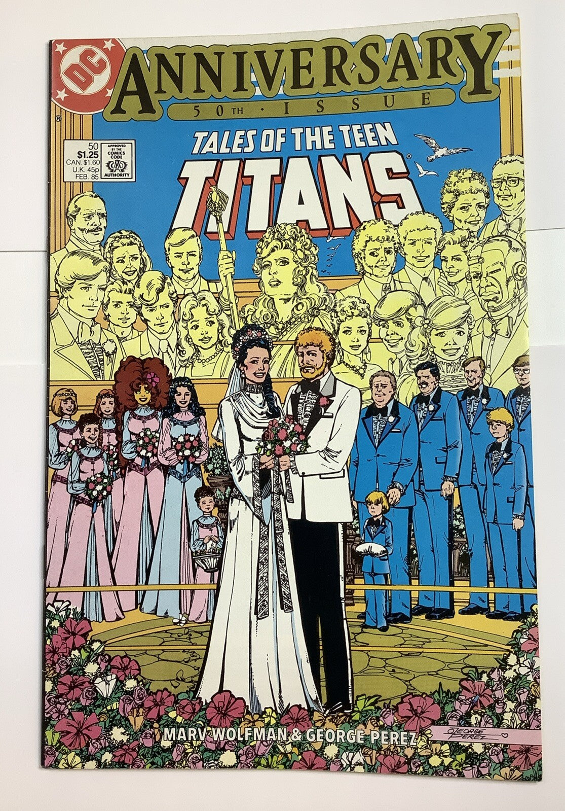 Tales of the Teen Titans #50 (1985) — Direct Edition — DC Comics
