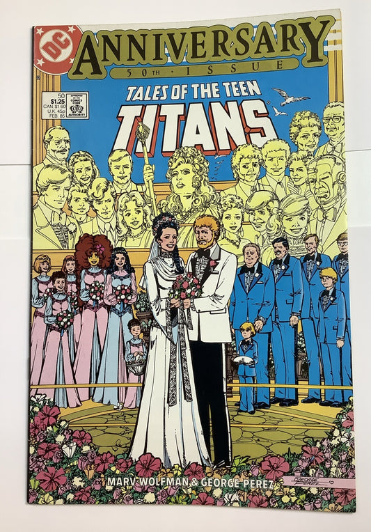Tales of the Teen Titans #50 (1985) — Direct Edition — DC Comics
