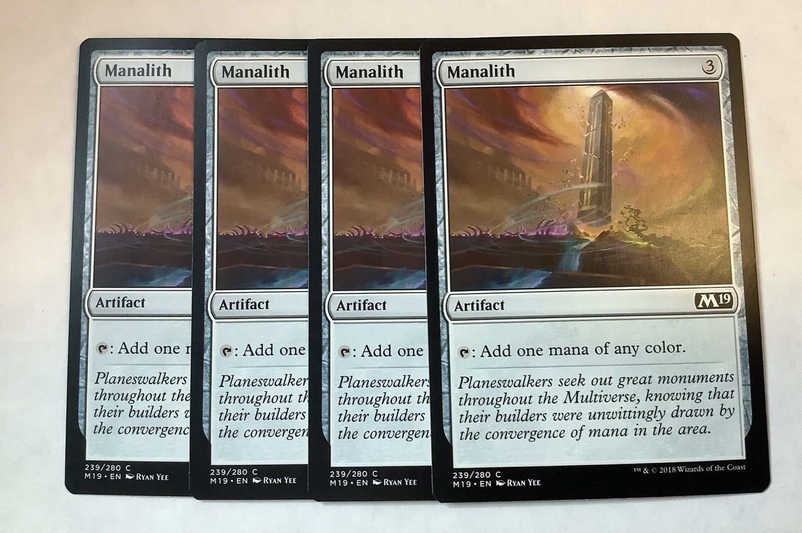 Manalith — Core Set 2019 — Common — 239
