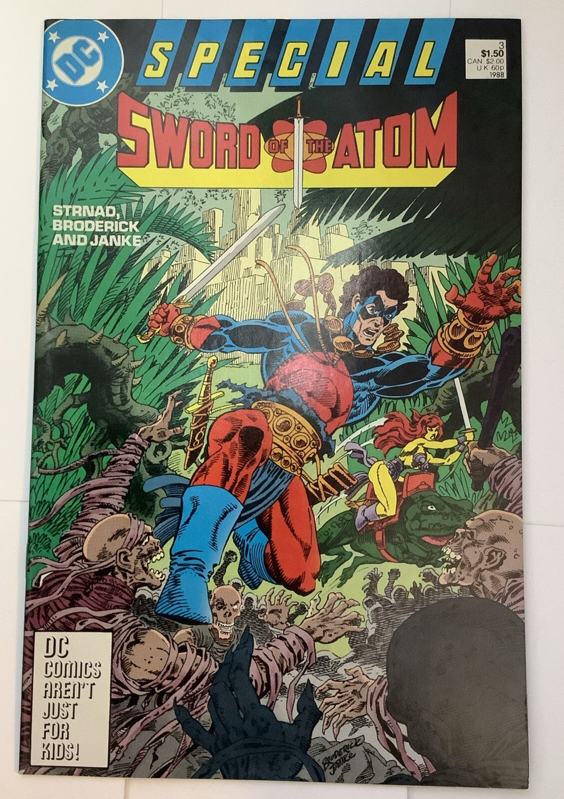 Sword of the Atom Special #3 (1988) — Direct Edition — DC Comics
