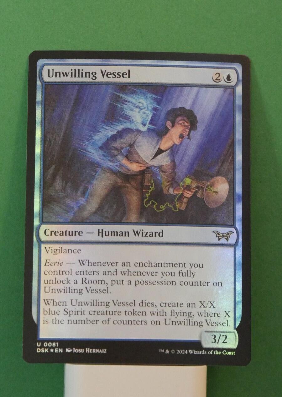 Unwilling Vessel DSK 081 Foil MTG Card DM Vault Co