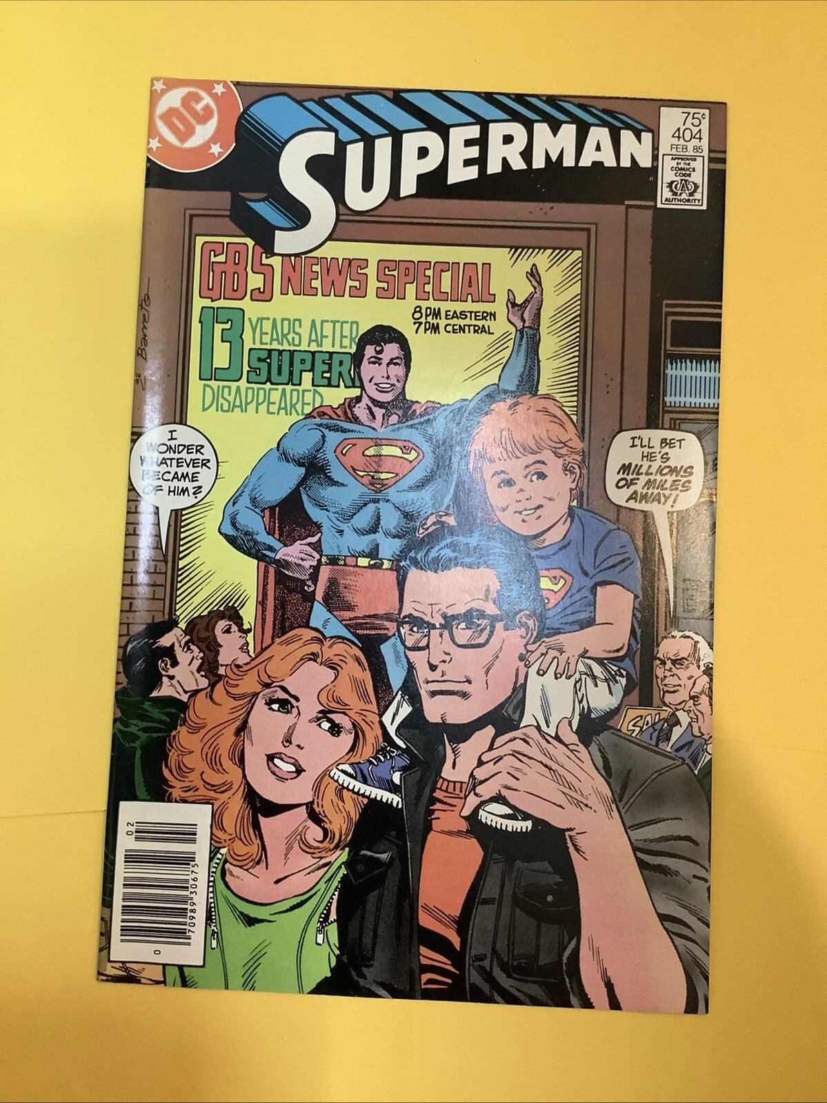Superman #404 — DC Comics — February 1985 — Direct Edition
