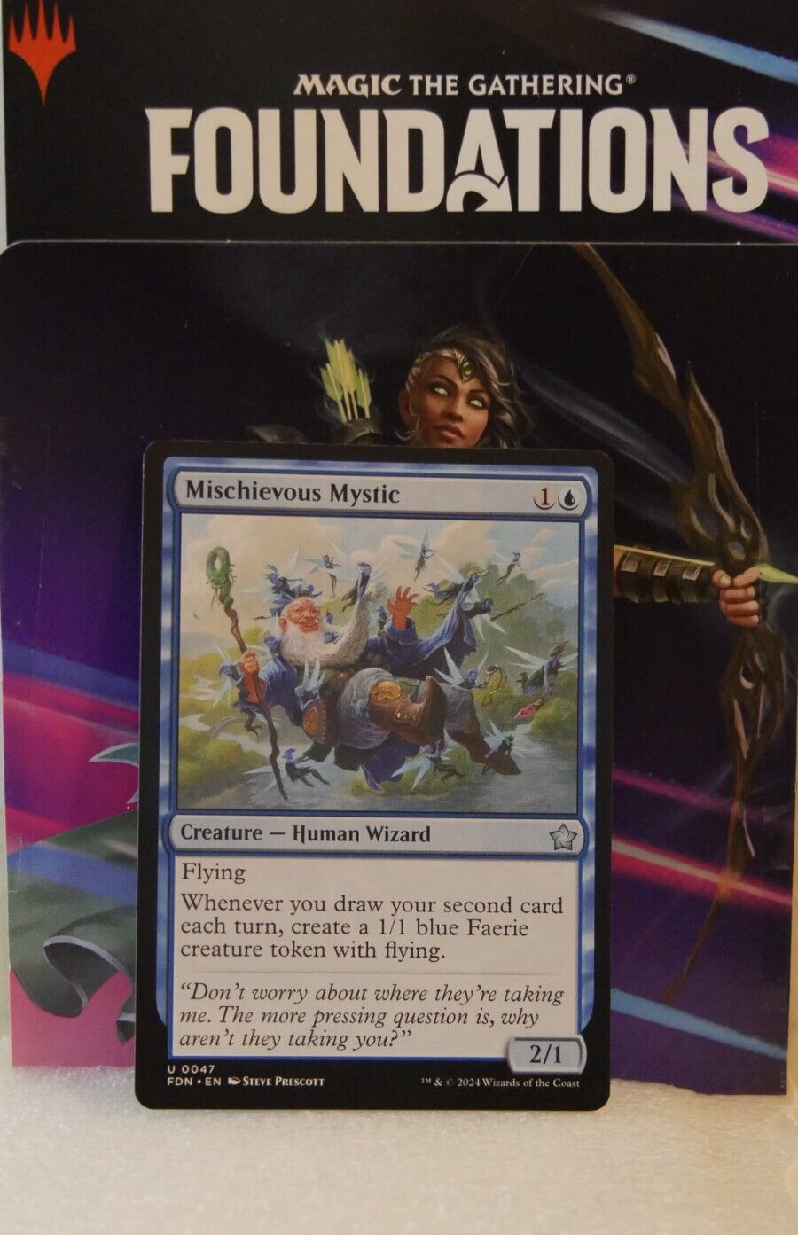 MTG Foundations FDN Blue Commons Uncommons You Pick Choose Your Card