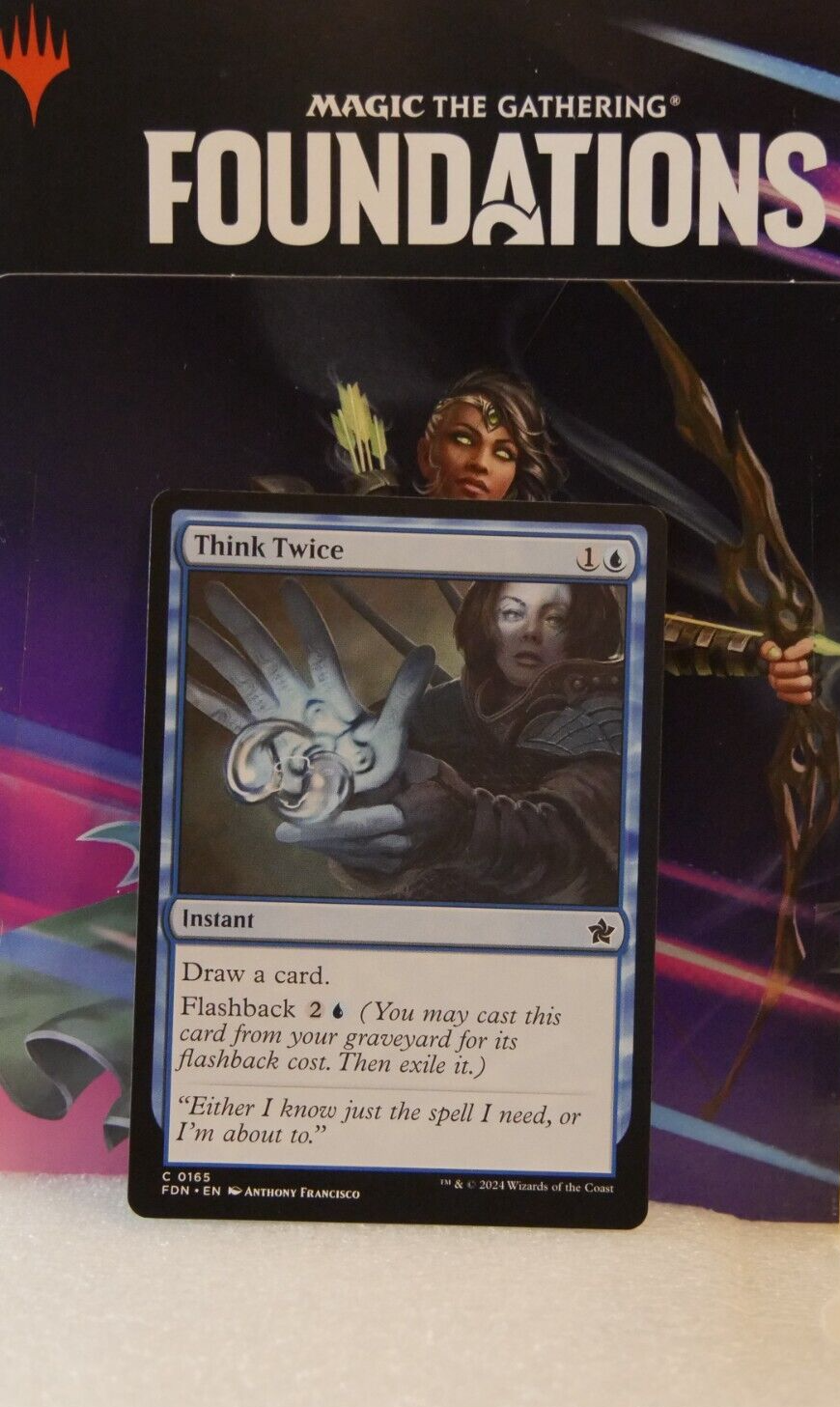 MTG Foundations FDN Blue Commons Uncommons You Pick Choose Your Card