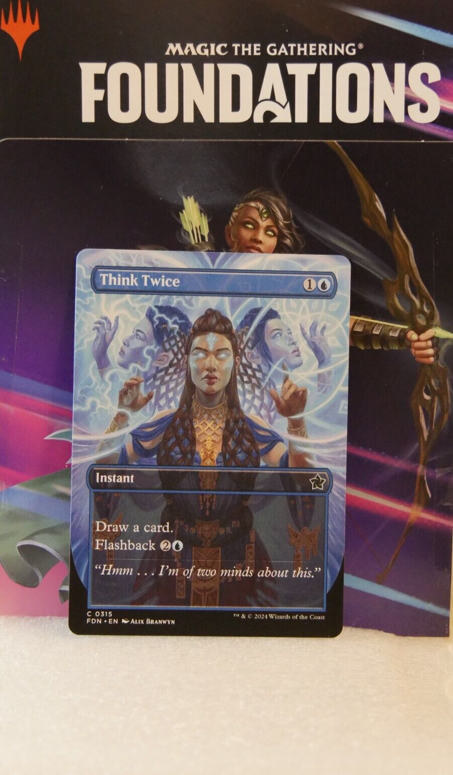 MTG Foundations FDN Blue Commons Uncommons You Pick Choose Your Card