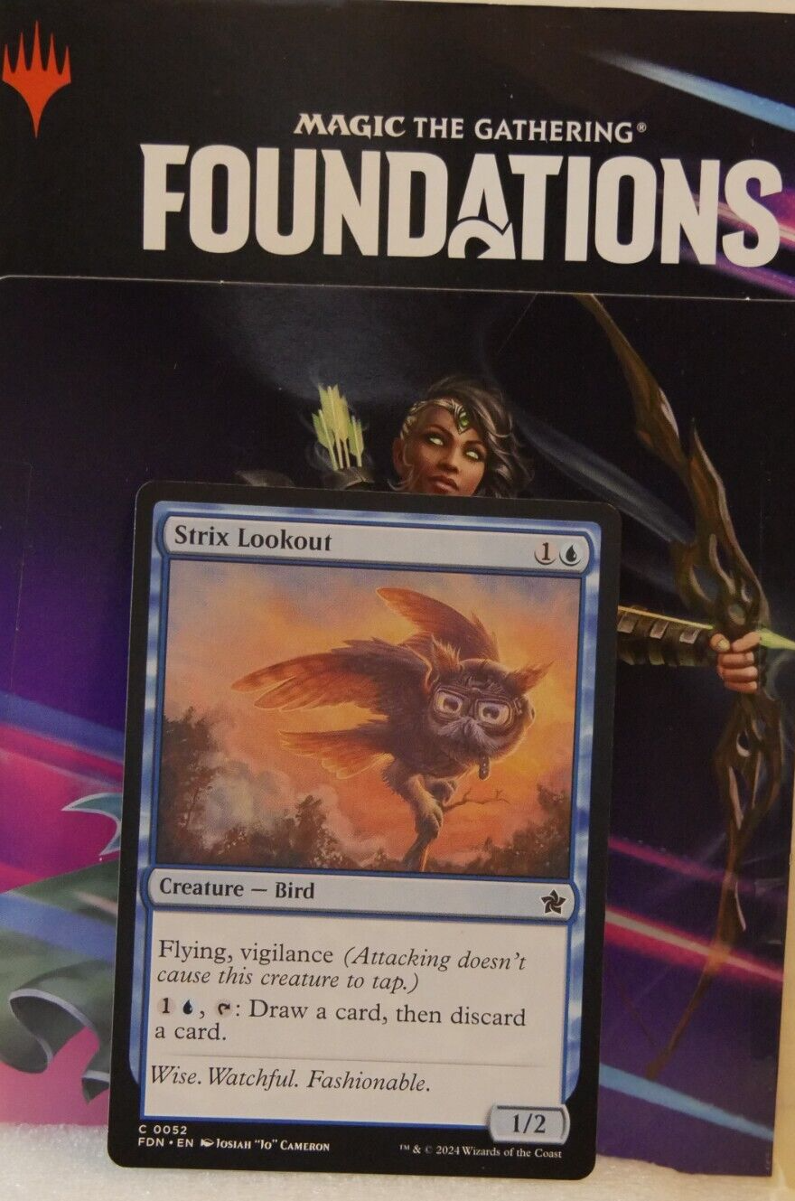 MTG Foundations FDN Blue Commons Uncommons You Pick Choose Your Card