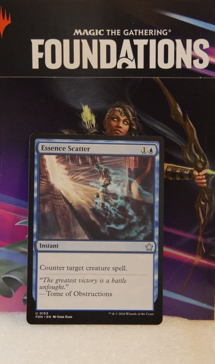 MTG Foundations FDN Blue Commons Uncommons You Pick Choose Your Card