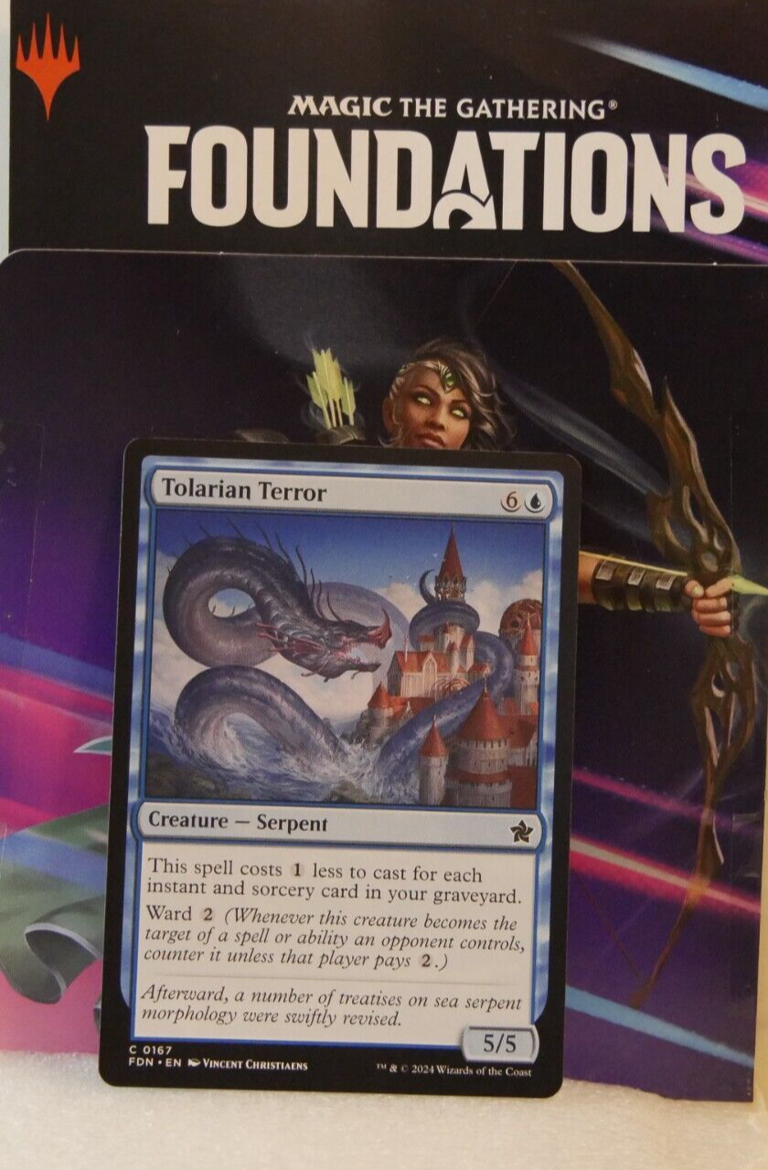 MTG Foundations FDN Blue Commons Uncommons You Pick Choose Your Card
