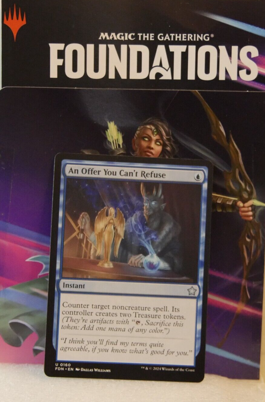 MTG Foundations FDN Blue Commons Uncommons You Pick Choose Your Card