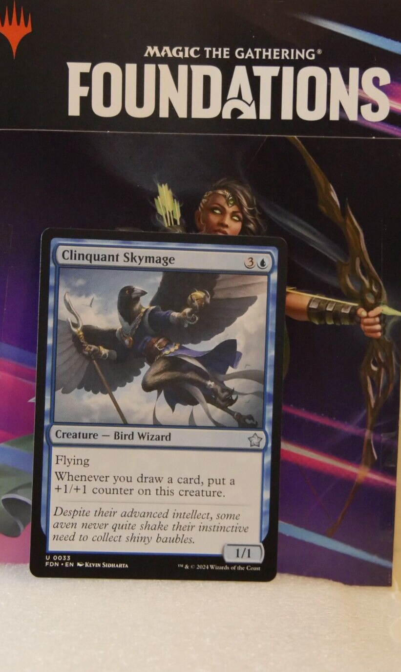 MTG Foundations FDN Blue Commons Uncommons You Pick Choose Your Card
