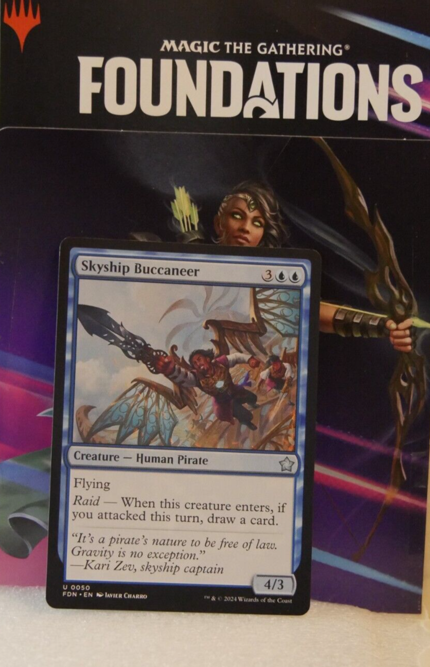 MTG Foundations FDN Blue Commons Uncommons You Pick Choose Your Card