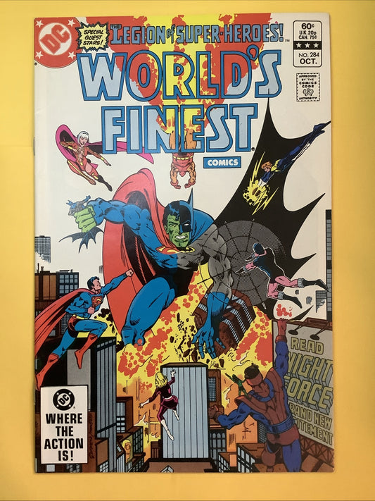 World's Finest Comics #284 (1982) DC Comics Direct Edition cover
